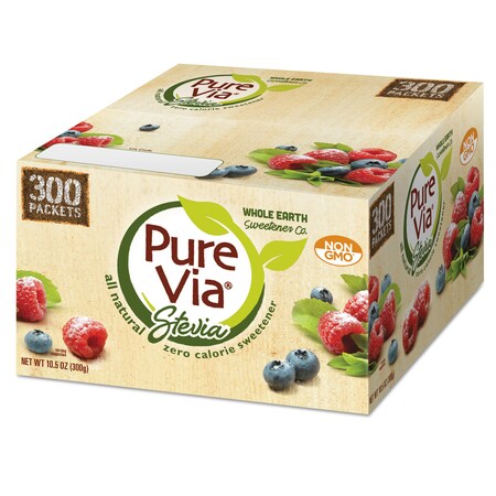 Pure Via Zero Calorie Sweetener, PK300 20021213